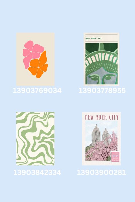 Berry Avenue Poster Codes Modern, Codes For Berry Ave Decals, Berry Avenue Decal Codes Pictures Aesthetic, Roblox Berry Avenue Codes For Pictures, Roblox I’d Codes Pictures, Picture Wall Ideas Berry Ave, Bloxburg Decals Codes Aesthetic Tapestry, Preppy Bloxburg Codes Pictures, Posters Codes Bloxburg