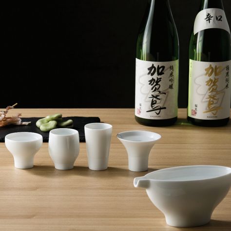 To Drink Set Japanese Sake Cup | Export Japanese products to the world at wholesale prices - SUPER DELIVERY Sake Aesthetic, Sake Sushi, Sake Bar, Clay Candle Holders, Clean And Delicious, Shochu, Clay Candle, Sake Bottle, Sake Cup