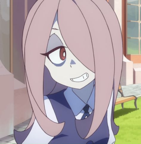 Sucy Manbavaran Equipe Rocket Pokemon, Sucy Manbavaran, Im Ok, My Little Witch Academia, Little Witch Academia, Kushina Uzumaki, Black Cartoon Characters, Witch Academia, Black Characters