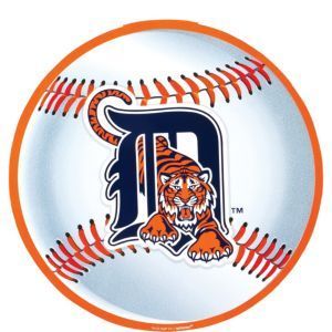 Detroit Tigers Cutout 12in - Party Detroit Vs Everybody, Tiger Birthday Party, Turn Down For What, Tiger Images, Tiger Birthday, Mlb Team Logos, Baseball Helmet, Little League Baseball, Detroit Sports