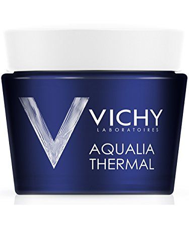 Professional Face Skin Care  Vichy Aqualia Thermal Night Spa Replenishing AntiFatigue Night Cream and Face Mask with Hyaluronic Acid 254 Fl Oz * Visit the image link more details. Vichy Aqualia Thermal, Overnight Face Mask, Greasy Skin, Tumeric Face Mask, Acne Vulgaris, Acne Face Mask, Acne Problem, Overnight Mask, Cystic Acne