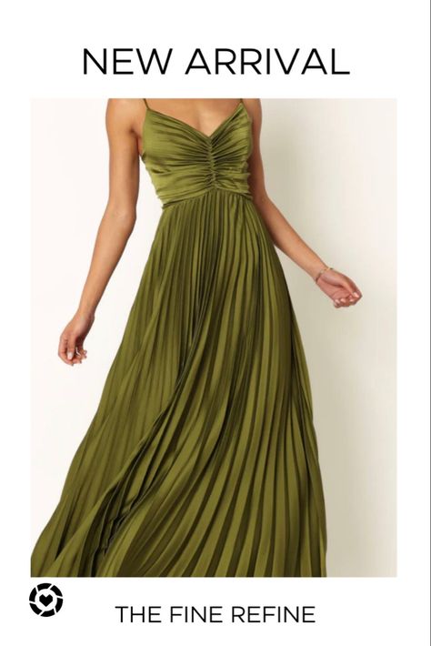 Wedding Guest Dress Glitter Prom Dresses, Palm Green, Cami Maxi Dress, Elegant Maxi Dress, Sequin Prom Dresses, Green Prom Dress, Ball Gowns Prom, Pleated Maxi Dress, Pleated Maxi