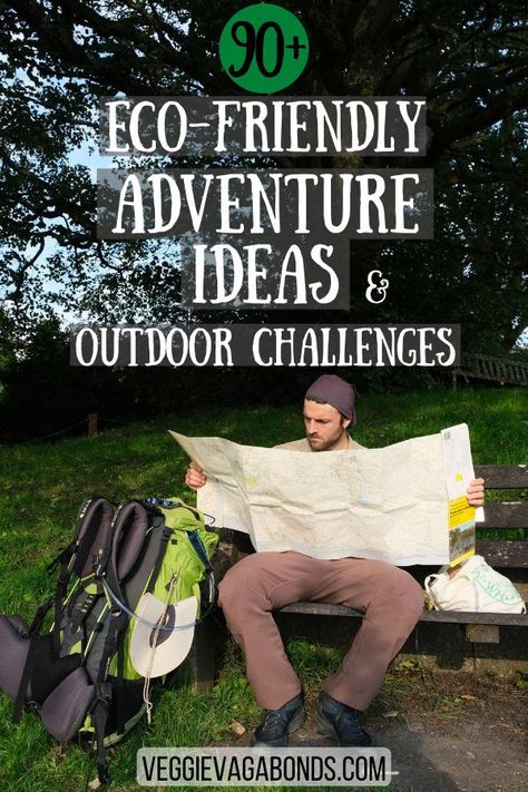 90+ adventure ideas, outdoor challenges and natural experiences for you try.   These outdoor pursuits are eco-friendly, can be done in pretty much any country around the world and they're dead cheap.   Check them out and help to protect the outdoor experiences we're lucky to have!  #adventureideasthingstodo #adventureideasbucketlist #outdoorpursuits #ideasforadventure #outdoorpursuits #outdooractivities Adventure Challenge, Adventure Ideas, Ethical Travel, Challenge Ideas, Packing Hacks, Summer Challenge, Solo Travel Tips, Eco Travel, Activities For Adults