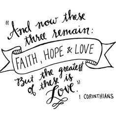 Julia Cameron, Faith Hope And Love, Bible Verses About Love, Scripture Art, Faith Hope Love, Bible Encouragement, Hope Love, Faith Hope, Christian Life