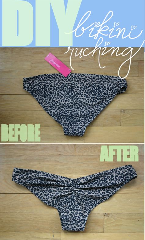 say goodbye to diaper bikini bottoms! — The Sandy Coconut.. Must try Diy Swimwear, Kerajinan Diy, Dekor Diy, Diy Vetement, Ropa Diy, Crafty Craft, Crafty Diy, Craft Time, Diy Projects To Try