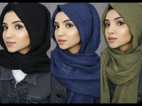 Abaya Styles, Simple Hijab Tutorial, Hijab Simple, Bridal Hijab, Simple Hijab, Head Wrap Styles, Hijab Style Tutorial, Hijab Collection, Style Hijab