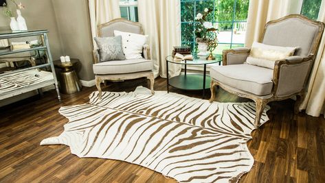 Floor Rugs Diy, Faux Zebra Rug, Zebra Hide Rug, Zebra Print Bedding, Zebra Skin Rug, Zebra Print Rug, Zebra Hide, Zebra Rug, Living Room Classic