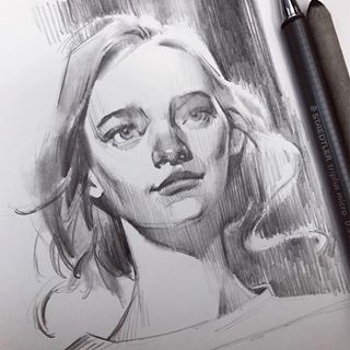 Chris Hong 🇰🇷🇨🇦 (@chrishongart) • Instagram photos and videos Chris Hong Art, 얼굴 그리기, Drawing Exercises, Sketchbook Art Journal, Sketch Inspiration, Portrait Sketches, Drawing Practice, Art Practice, Digital Art Tutorial