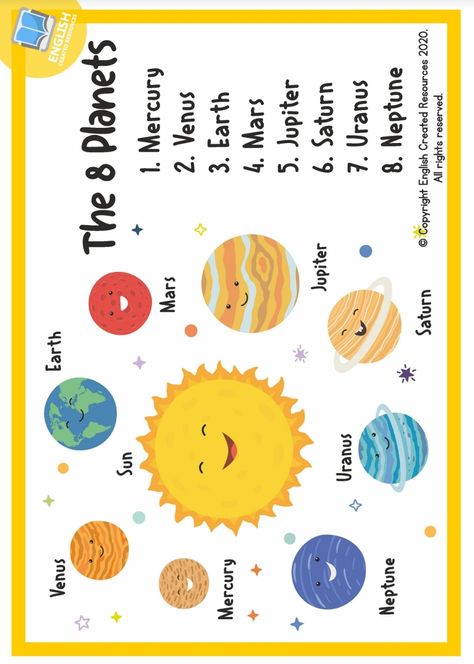 Space Worksheets – English Created Resources Planets Worksheets For Kids, Space Worksheets For Preschool, Space Worksheets For Kids, Space Worksheets, English Created Resources, Space Vocabulary, Planets Activities, Solar System Projects For Kids, Solar System Worksheets