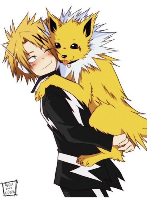 #wattpad #random I have way too many pics so I'm just gonna put them here so they don't take up space in my phone. I didn't make any of these pics I found them on google or in other books on here. Pokemon Crossover, Kaminari Denki, Human Pikachu, Hiro Big Hero 6, Denki Kaminari, My Hero Academia Memes, Boku No Hero Academia Funny, Cartoon Crossovers, Dessin Adorable