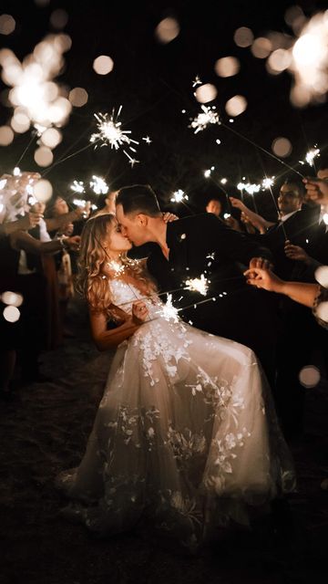 Wedding Sparklers Photos, Sparkler Exit Wedding, Wedding Send Off, Sparkler Send Off, Tip Tuesday, Wedding Exits, Grass Wedding, Wedding Sparklers, Sparkler Exit