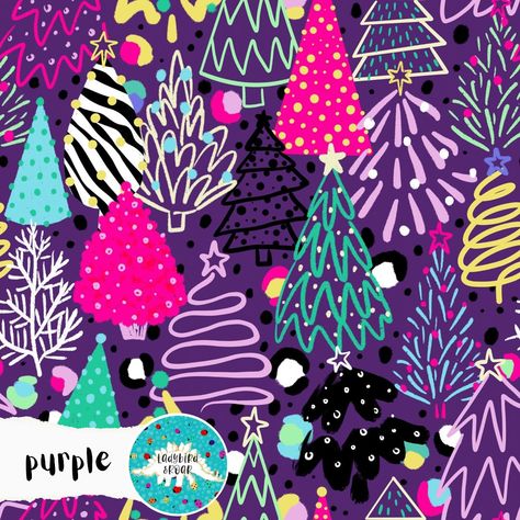 Christmas trees Exclusive colour ways £25 each 8” x 8” 300dpi Teal Purple Blue Comment or DM to claim T&Cs in pinned post #surfacepattern #surfacepatterndesigner #surfacepatterndesign #seamlesspattern #christmasfabric Clay Patterns, Pinned Post, Colour Ways, Instagram Christmas, Annual Report, Christmas Fabric, Surface Pattern Design, Surface Pattern, Purple Gold