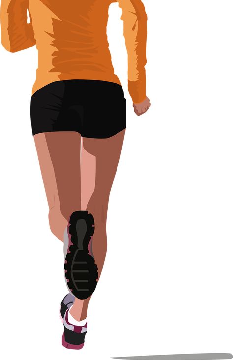 Sports Runner Health - Free vector graphic on Pixabay Trainers Outfit, Training Schedule, Lifestyle Habits, Foto Vintage, Sport Motivation, Marathon Training, Fitness Transformation, Half Marathon, Knee Pain