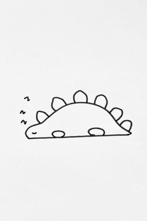 31 Extra Cute Dinosaur Drawing Ideas Doodle #doodle doodles #doodles drawing ideas #drawingideas 4.579 Dino Doodles Easy, Dinosaur Drawing Ideas, Dino Sketch, Cute Dinosaur Drawing, Dino Drawing, Dinosaur Sketch, Free Doodles, Doodle Doodle, Dinosaur Drawing