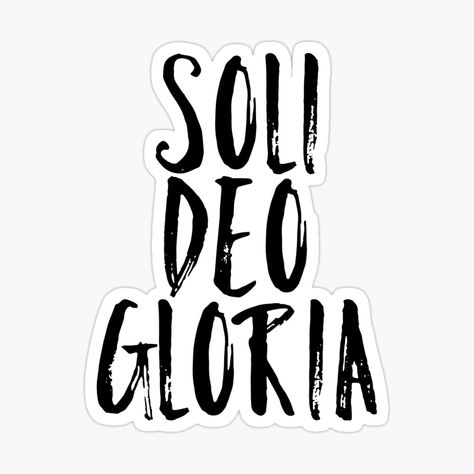 Soli Deo Gloria, Brush Lettering, Letter S, God Is Good, My Art, Awesome Products, For Sale, Quick Saves