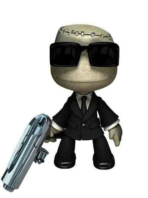 Little Big Planet, Cartoon Character, Black