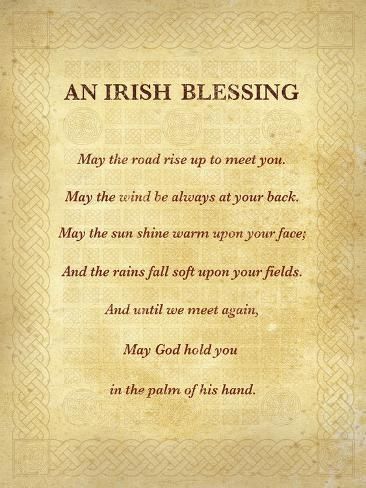 size: 16x12in Art Print: An Irish Blessing by The Inspirational Collection : This art print displays sharp, vivid images with a high degree of color accuracy. A member of the versatile family of art prints, this high-quality reproduction represents the best of both worlds: quality and affordability. Art prints are created using a digital or offset lithography press. Screenshot Quotes, Amazing Grace Lyrics, Poetry Projects, Giclee Painting, Irish Blessing, Peace Quotes, Insightful Quotes, Wise Quotes, Beautiful Words