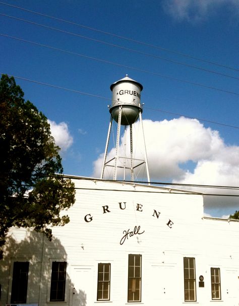 Gruene Hall, Gruene, Tx Weekend Band, Shes Like Texas, Gruene Hall, Only In Texas, Texas Places, Water Towers, Lone Star State, Travel Channel, New Braunfels