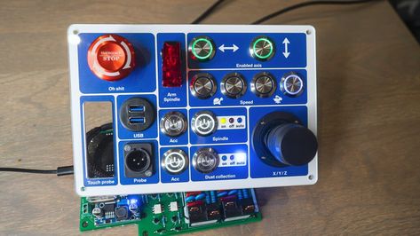 Maslow Cnc, Onefinity Cnc, Cnc Controller, Router Projects, Cnc Parts, Control Panels, Wireless Controller, Extension Cable, Control Panel