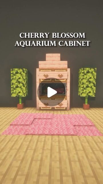 Arayzia on Instagram: "Minecraft Cherry Blossom Aquarium Dresser  🌸Follow for more! 🌿Check out my other socials in my bio! 🦋 No Reposting _________________________________  #minecraft #minecraftjava #minecraftjavaedition #minecraftbedrock #minecraftpe #minecraftpocketedition #minecraftbuilds #minecraftbuild #minecraftbuilding #minecraftbuilder #minecraftarchitecture #minecraftideas #minecraftonly #minecraftdaily #minecraftcreations #minecraftpc #minecrafthouse #minecrafthouses #minecrafthouse #minecrafter #minecrafters #minecrafttutorial #coquette #bow #bowtrend" Dresser Minecraft, Cherry Blossom Bedroom Minecraft, Minecraft Coffee Table, Mincraft Rooms, Minecraft Dresser, Minecraft Bookshelf Ideas, Minecraft Fish Tank, Minecraft Interior Design Bedrooms, Cherry Blossom Minecraft