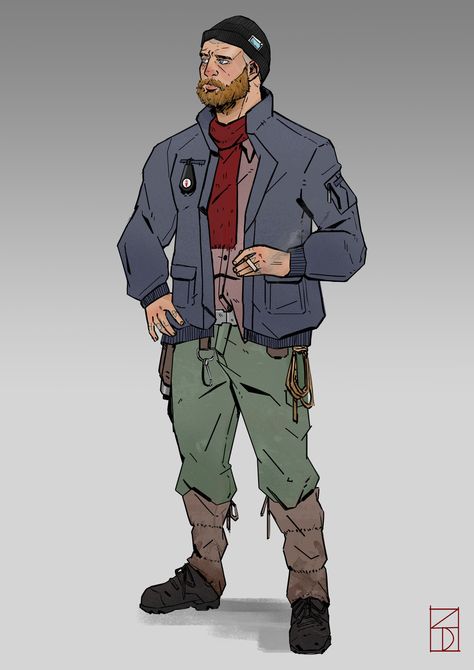 Finalised Character Outfits, Emily Cooper (Zep.draws) on ArtStation at https://www.artstation.com/artwork/LeE1bl Navy Character Design, Navy Captain Character Design, Lighthouse Keeper Character Design, Fisherman Art Character Design, Fisherman Character Design Concept Art, Fisherman Character Design, Fantasy Fisherman, Fisherman Fantasy Art, Old Sailor