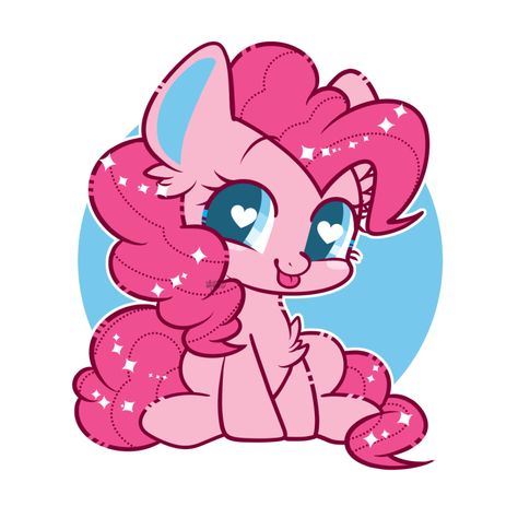 Pinkie Pie, Heart Eyes, Rarity, My Little Pony, Pie, Angel, Deviantart, Stars, Pink