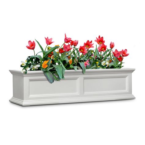 Deck flower boxes