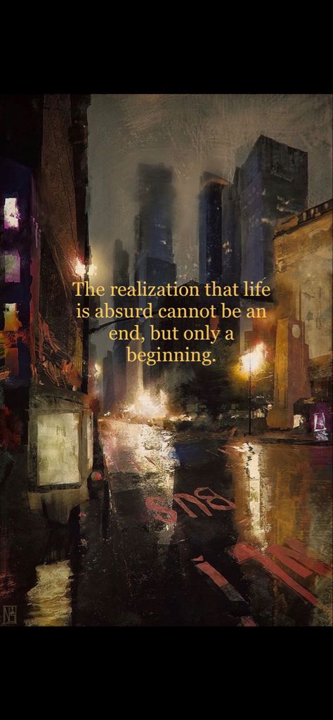 Yellow and black,  quote, Albert Camus, wallpaper, background , street, city, wet, painting, rain Albert Camus Quotes Wallpaper, Absurdism Wallpaper, Phylosofical Wallpaper, Philosophical Wallpaper, Albert Camus Wallpaper, Absurdism Aesthetic, Philosophy Wallpaper, Albert Camus Quotes, Camus Quotes