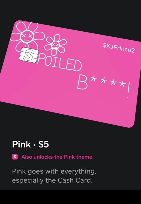 Cash App Card Aesthetic, Hello Kitty Cash App Card, Cashapp Card Design Ideas Aesthetic, Baddie Cash App Cards, Pink Cashapp Card Design, Cashapp Card Design Ideas Baddie, Cash App Card Design Ideas Aesthetic, Pink Cashapp Card Ideas, Pink Cash App Card Design Ideas