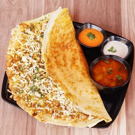 Cheese Dosa, Mix Veg, South Indian Food, Indian Food Recipes, Cheese, Ethnic Recipes