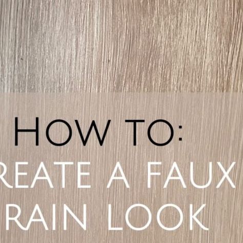 Painting Faux Wood Kitchen Cabinets, How To Faux Wood Paint, How To Fake Wood Grain, Faux Wood Gel Stain, Fake Wood Grain Painting, Paint Wood Grain Effect, How To Paint To Look Like Wood Grain, Diy Wood Grain Paint, Faux Wood Painted Cabinets