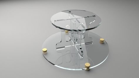 Rotating cake stand