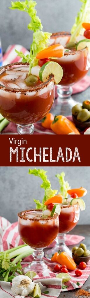 Virgin Michelada, a spicy tomato mocktail that is delicious! Virgin Michelada, Michelada Recipe, Rangoon Dip, Cocktails Vodka, Crab Rangoon Dip, Virgin Drinks, Spicy Drinks, Hot Crab Dip, Mexican Night