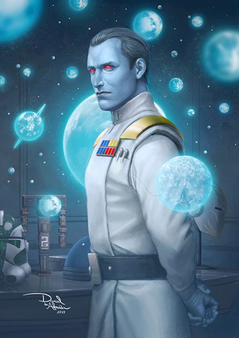 ArtStation - Grand Admiral Thrawn, Daniel de Almeida Thrawn Star Wars, Admiral Thrawn, Imperial Officer, Grand Admiral Thrawn, Star Wars Empire, Star Wars Rpg, Galactic Empire, Star Wars Artwork, Star Wars Fan Art