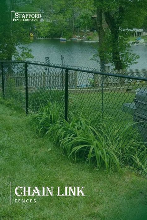 NA Chain Link Fence Ideas, Chain Link Fence Installation, Chain Link Fencing, Fencing Options, Glass Fence, Fence Styles, Steel Fence, Fencing Companies, Aluminum Fence