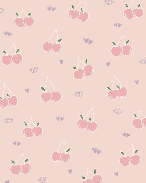 heyyy! happy saturday! 🌞 I’m sharing with you today one of the designs I’ve submitted to the @naturalrootsfabric Art Call! 🍒🌸 #nrsummerartcall2024 #naturalroots #cherries #cherriespattern #cherrypattern #coquettedesigns #coquettepink #coquettepattern #pinkcore #pinkprints #girlydesigns #designsforsale Happy Saturday, Surface Pattern Design, Pink Print, Surface Pattern, Pattern Design, Wallpapers, Pink, Pattern, Quick Saves