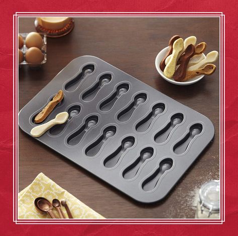 GENIUS. Spoon Cookies, Baking Gadgets, Spring Baking, Favorite Cookie Recipe, Cooking Gadgets, Baking Supplies, Favorite Cookies, How To Make Cookies, No Bake Cookies