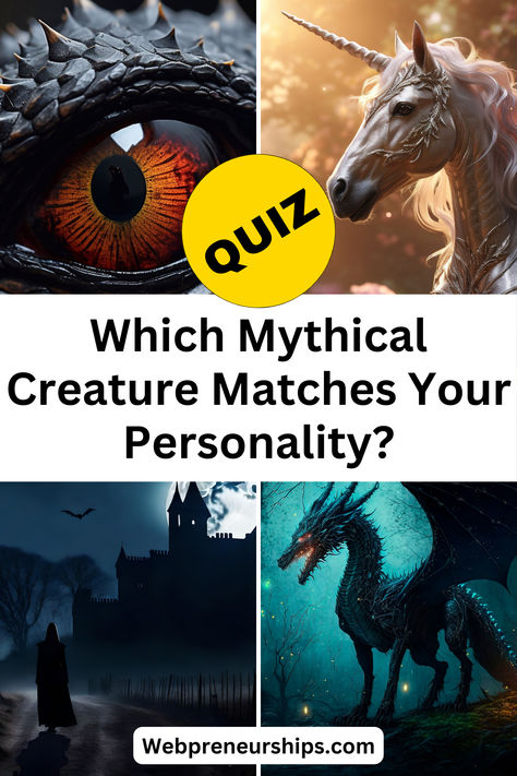 Which Mythical Creature Matches Your Personality? Take the Quiz! What Mythical Creature Are You Quiz, Types Of Elves, Fun Quiz Questions, Fun Quizzes To Take, Quiz Questions And Answers, Quizzes For Fun, Magical Creature, Online Quiz, Mythical Creature