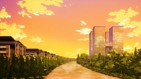 Anime Screencaps, Scene Background, Anime City, Academia Wallpaper, Scenery Background, Fantasy Places, Anime Couples Manga, Environment Concept Art, Anime Scenery Wallpaper