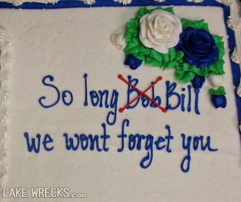 12 Mean-But-Funny Cakes — Cake Wrecks