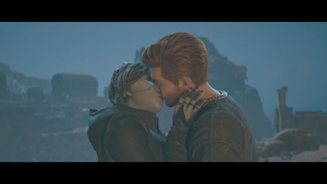 Cal And Merrin Star Wars Jedi Survivor, Cal Kestis And Merrin Star Wars, Merrin Star Wars, Star Wars Fallen Order, Jedi Survivor, Fallen Order, Cameron Monaghan, Original Trilogy, Star Wars Ships