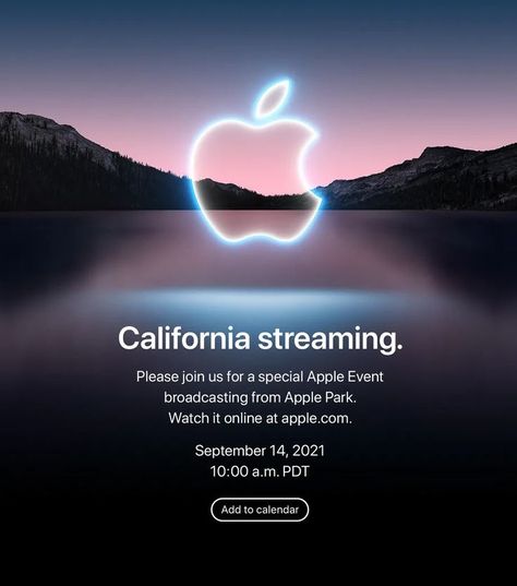 Apple just sent invites for its September 14 digital event named “California Streaming”. The Stream Which Carries the Tagline”California Streaming” will be Another Virtual Broadcast From Apple Park. #technology #tech #india #smartphone #gadgets #mobile #apple Performance Poster Design, Apple Advertising Design, Apple Poster Design, Henson Shaving, Apple Advertisement, Apple Launch Event, Apple Branding, Apple Ads, Apple Marketing