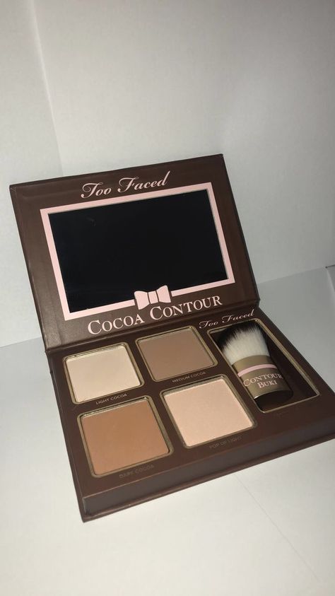 Too Faced Contour Palette, Too Faced Contour, Makeup Accesories, Makeup Tut, Makeup Needs, Fancy Makeup, Makeup Obsession, Makeup Items, Makeup Essentials