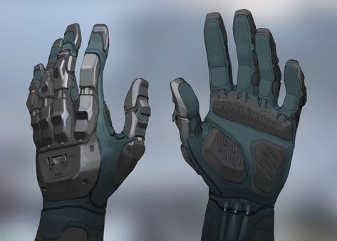 Hands Armor Art - Halo Infinite Art Gallery Gauntlets Futuristic, Futuristic Gloves Concept Art, Hand Armor, Armor Hand, Sci Fi Armor, Halo Spartan, Infinite Art, Halo Infinite, Sci-fi Armor