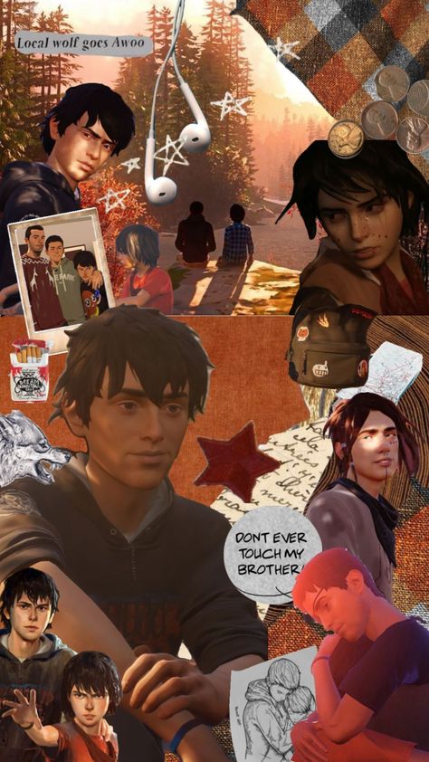 my fav game 🍂 #lifeisstrange #lifeisstrange2 #games #seandiaz #lifeisstrangegame Life Is Strange Wallpaper, Life Is Strange 2, Life Is Strange Fanart, Arcadia Bay, Life Is Strange 3, Blood Brothers, Weird Fish, Life Is Strange, Video Game Characters