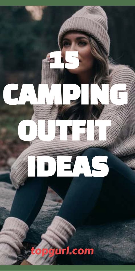 15 Camping Outfit Ideas That Are Both Stylish and Practical Outdoorsy Outfits Women, Fall Camping Outfits For Women, Camping Outfits For Women Fall, Fall Outdoor Outfits Women, Camping Style Outfit, Cute Camping Outfits Summer, Camping Outfits Aesthetic, Campfire Outfits, Fall Outdoor Outfits