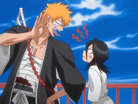 Bleach Ichigo GIF - Bleach Ichigo Rukia - Discover & Share GIFs Kon Bleach, Bleach Ichigo And Rukia, Bleach Couples, Ichigo X Rukia, Bleach Rukia, Bleach Funny, Ichigo Y Rukia, Ichigo And Rukia, Toshiro Hitsugaya