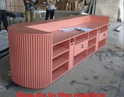 Cashier Counter Design, Retail Sales Counter, Sales Counter, Receptionist Desk, Shop Counter Design, Interior Design Portfolio Layout, Jewelry Store Interior, Retail Counter, Concept Models Architecture