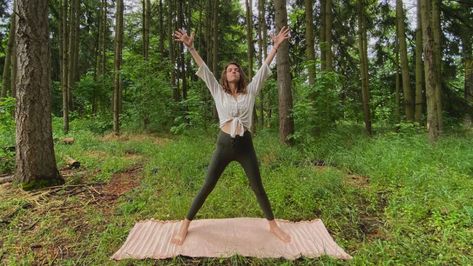 Summer Solstice Yoga Sequence, Cool Down Yoga, Summer Solstice Yoga, Yoga For Balance, Corpse Pose, Lotus Pose, Yoga Sequence, Welcome Summer, Tree Pose