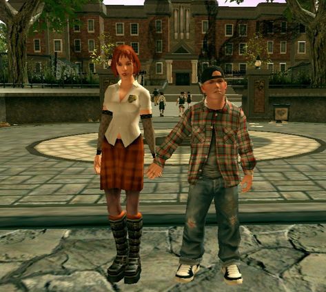 Bully Game, Gary Smith, Here's Johnny, Im A Princess, Ps2 Games, Bully Dog, Low Poly Art, Rockstar Games, Old Video